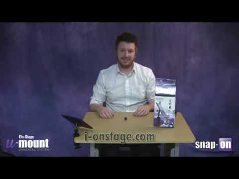 On-Stage Round Base Mic Stand Video #1