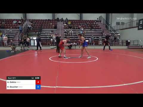 82 Kg Rr Rnd 3 - Aaron Dobbs, NMU-National Training Center Vs Ryan Boucher, Oregon E0cb