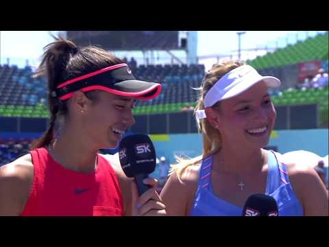 Donna Vekić i Olga Danilović - Izjave Nakon Meča Adria Tour 2020 | SPORT KLUB TENIS