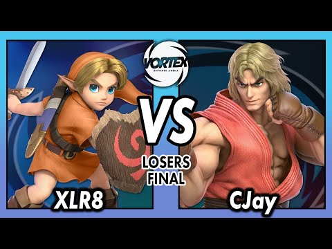 Vortex Smash | LF 12/1/21 | XLR8 (Young Link) VS CJay (Ken, Kazuya, Ryu)