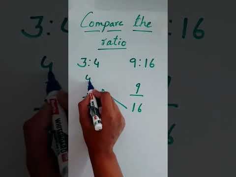 how to compare ratios #class6maths #ratio #maths