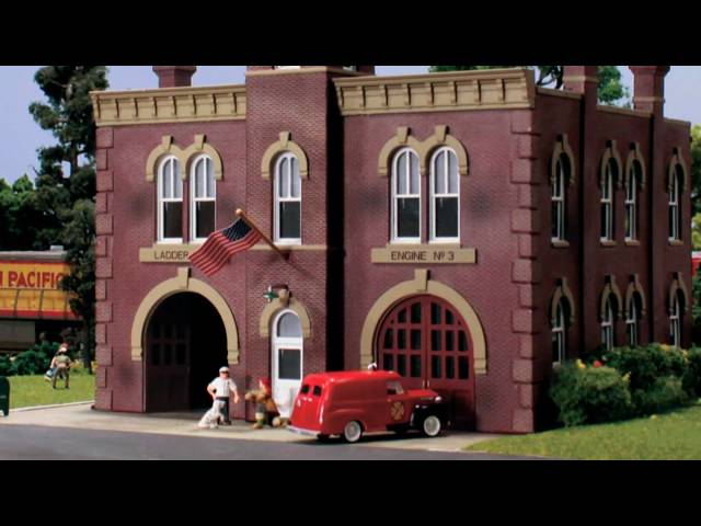 Firehouse - HO Scale | Built-&-Ready® Video