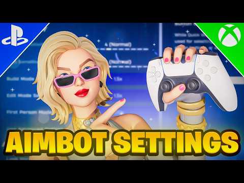 BEST Controller Settings for AIMBOT Aim & Fast Editing in Fortnite Chapter 7!