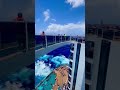MSC Seascape Bridge of Sighs Wake View #cruise #travel #ship