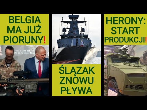 Production of Heron 6x6 has begun, ORP Ślązak is close to returning to service!: MILITARY NEWS #347