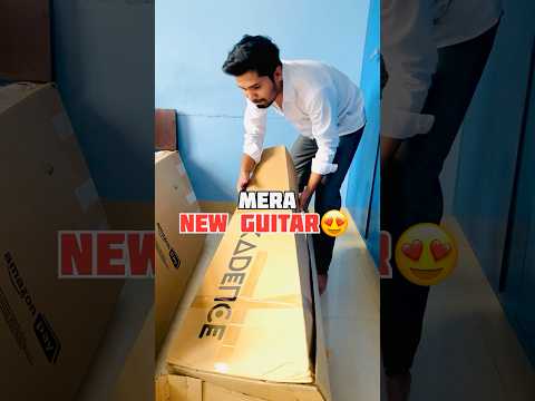 Kadence guitar unboxing 😍 |Minivlog 46| #tranding #unboxing #minivlog #shortvideo #vlog