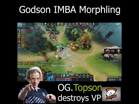 Topson IMBA Morphling destroys Virtus Pro Game 2 Beyond Epic