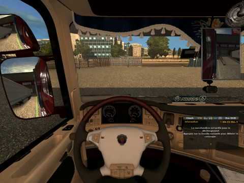 Euro Truck Simulator - From Lyon to Dijon - Scania R730 V8