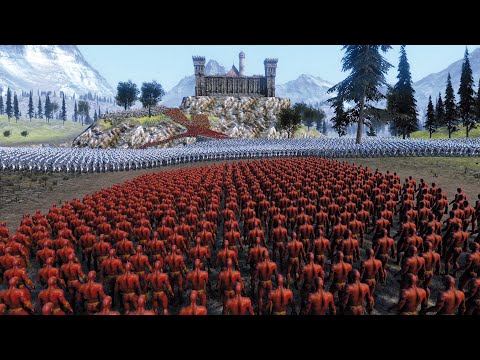 FLASH LAY SIEGE TO MEDIEVAL CASTLE - UEBS MODS - Ultimate Epic Battle Simulator