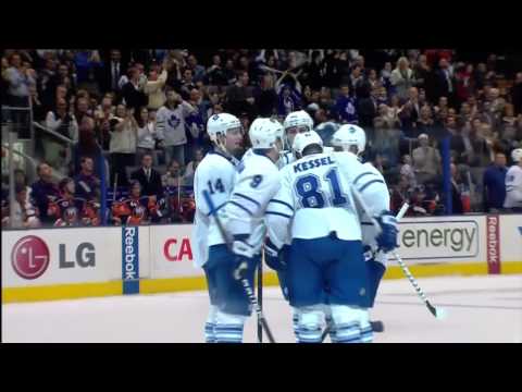 Ian White Goal - Islanders 0 at Maple Leafs 2 - Dec 9th 2009 (HD)