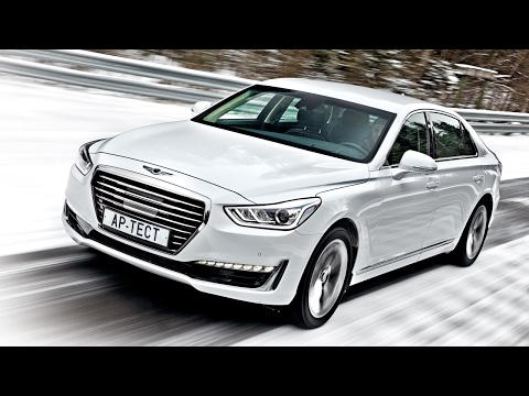 Уже не Hyundai, еще не Mercedes: Genesis G90. Тест на полигоне