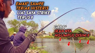 Download lagu Ampun ! Emak-emak sampe teriak histeris liat saya strike terus mancing di spot ini mp3
