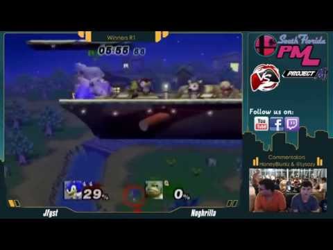 Smash @ Skyloft 8/14 - Winners Round 4 - Jfyst (Sonic) vs Noghrilla (Sheik/Donkey Kong)