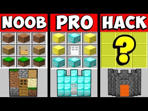 SFIDA CASA - NOOB vs PRO vs HACKER - Minecraft ITA