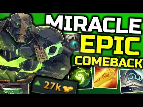 HOW TO COMEBACK IN A TURBO MATCH BY LIQUID.MIRACLE- 7.22 Dota 2