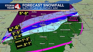 Big weekend winter weather maker heading our way Big weekend winter weather maker heading our way