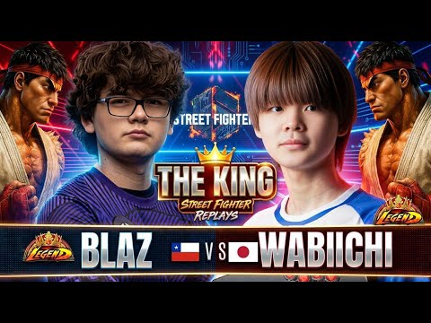 🔥 SF6 ▰ BLAZ (Ryu) vs WABIICHI (Ryu) ▰ Street Fighter 6 | High-Level Set 🔥
