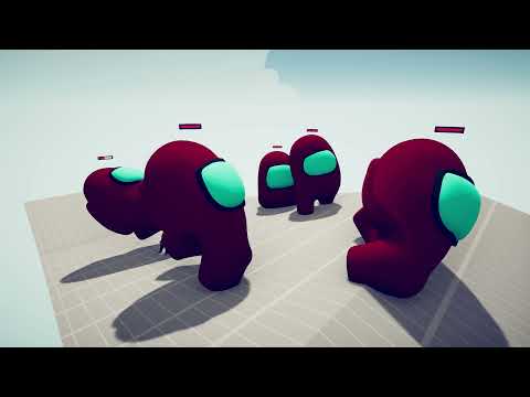 AMONG US TITAN vs God Unit - Totally Accurate Battle Simulator TABS