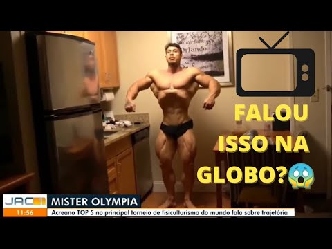 RAMON DINO - TV GLOBO ENTREVISTA MR. OLYMPIA