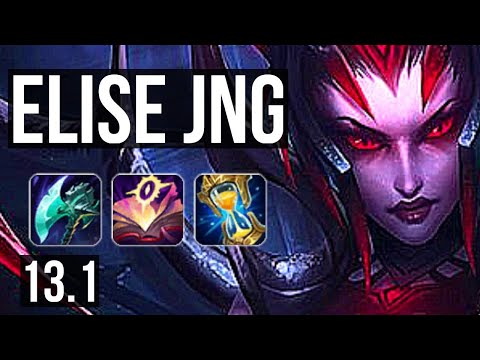 ELISE vs VI (JNG) | 13/1/11, 70% winrate, Legendary | EUW Grandmaster | 13.1