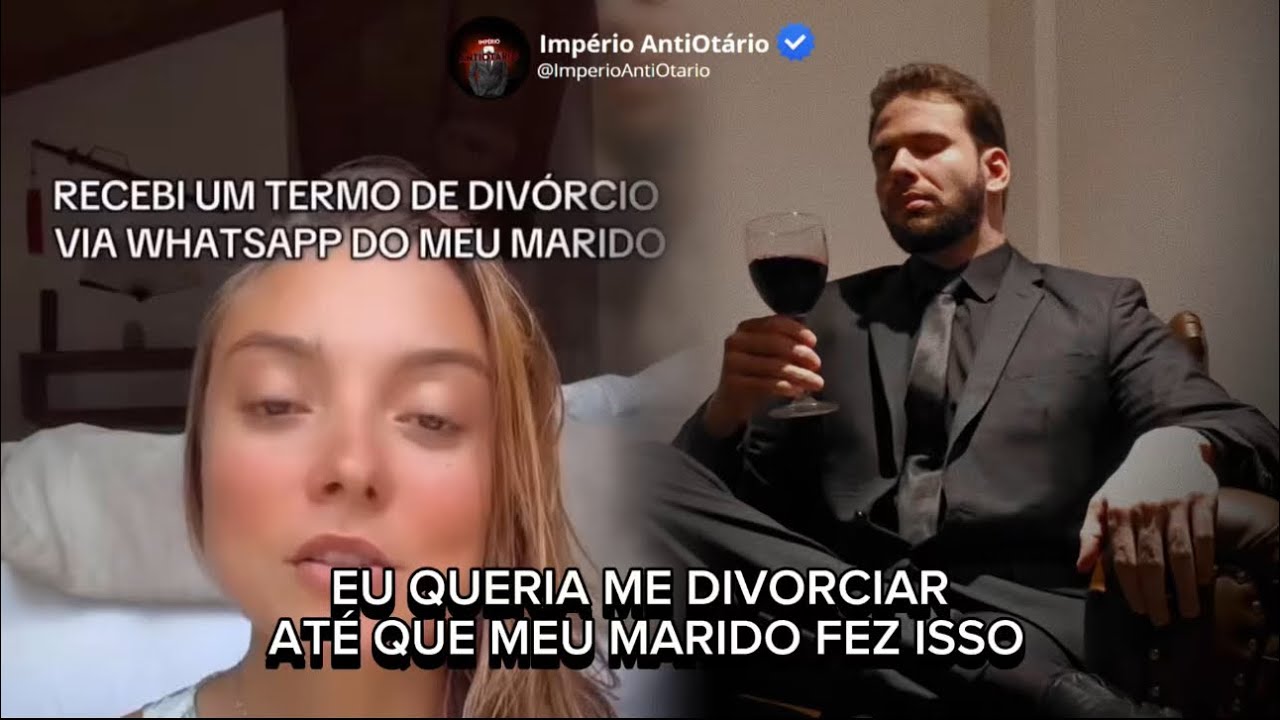 Eu queria me divorciar até que meu marido fez isso