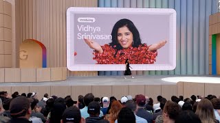 Google IO 2025 Keynote | Vidhya Srinivasan Demo, Google’s advertising and commerce VP