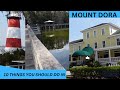10 THINGS YOU SHOULD DO IN MOUNT DORA FLORIDA 2023 TRAVEL VLOG
