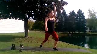 40-min Advanced Kettlebell Workout with Jenny