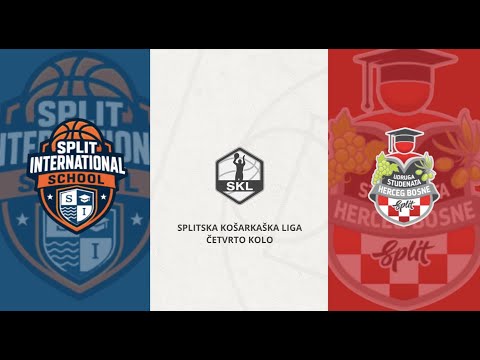 Highlights - Splitska Košarkaška Liga 2025/26 - U.S. Herceg Bosne : Split Intl. School Basketball