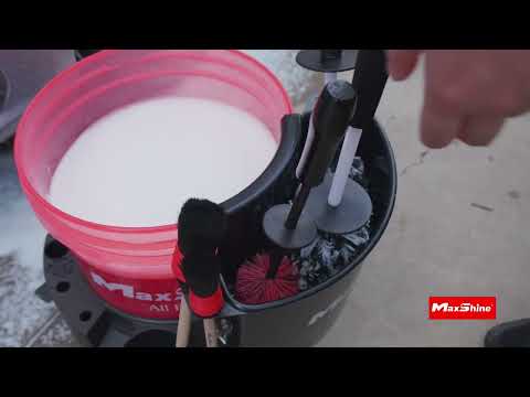 MaxShine Detailing Bucket Caddy Black - Органайзер для аксессуаров на ведро - фото 1 - id-p1923964141