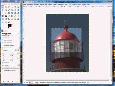 Gimp Teil 2 - Auswahlwerkzeuge - rechteckige Auswahl