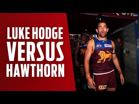 Showreel: Luke Hodge vs old Hawk mates | Round 9, 2018 | AFL