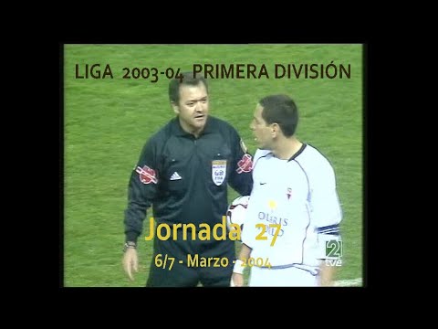 Goles Liga 2003-2004 Primera División Jornada 27