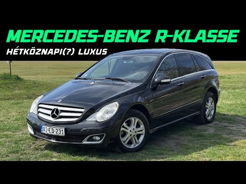 CSALÁDI JEGY AZ ELSŐ OSZTÁLYRA: Mercedes-Benz R 320 CDI 4MATIC, 2006