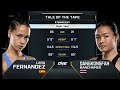 LARA FERNANDEZ (SPN) VS DANGKONGFAH BANCHAMEK(THAI) FULL FIGHT