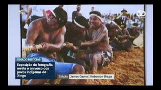 Mostra fotográfica no Senado retrata os Jogos Indígenas do Xingu