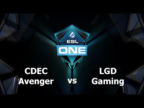 LGD vs CDEC.A Game 1 - ESL One Frankfurt CN - @HadesDotaTv @DanelieCasts