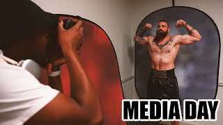 I'm Boxing on Misfits 006! Media Day Vlog