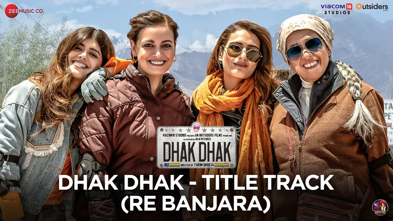 ( ) Dhak Dhak (Title Track) Lyrics | Dhak Dhak | Sunidhi Chauhan, Jatinder Singh