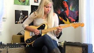 Video thumbnail for 1973 Fender TELECASTER Deluxe by Route 66 Classic Guitars