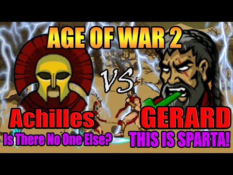 Age of War 2 - Achilles vs Gerard Butler