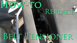 Belt Tensioner Replacement 2003 to 2008 Toyota Corolla Matrix Vibe | How to Replace | Tutorial