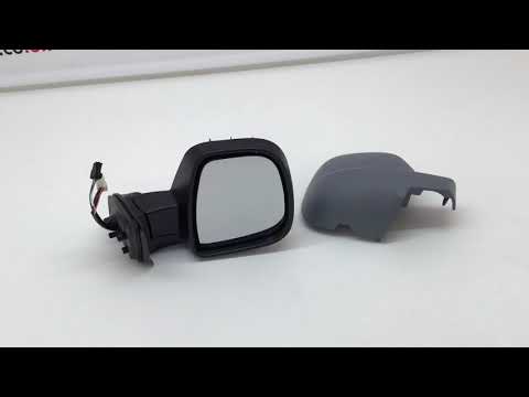 Fits Peugeot Partner 2012-2018 Mirror Electric Heated Power Fold Primed O/S video