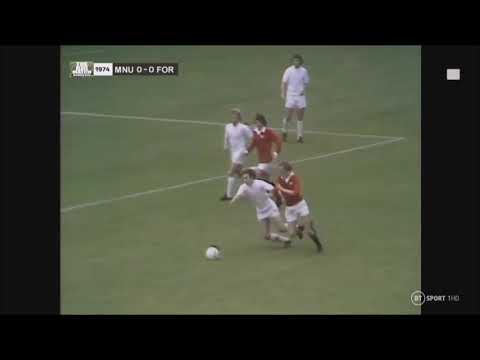 Manchester Utd v Nottingham Forest Division Two 07-09-1974