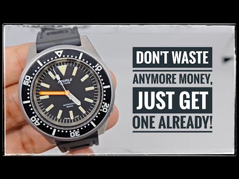 ANSEHEN, bevor Sie KAUFEN: Squale 1521 Militaire 50 Atmos, die beste Taucheruhr ihrer Klasse?