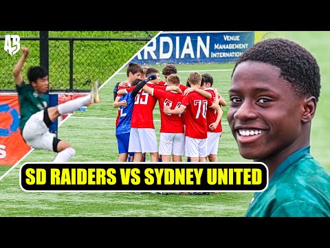 SYDNEY UNITED V SD RAIDERS NPL1 U14S BOYS | FULL GAME HIGHLIGHTS