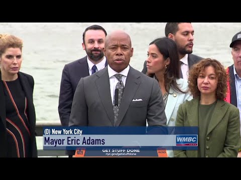 NYC Mayor Eric Adams Addresses City’s Coastal Resiliency