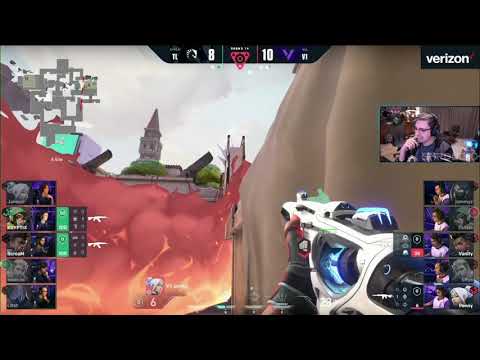 "They OUTPLAYED Themselves" Shroud Reacts to INSANE V1 Round vs Team Liquid in VCT