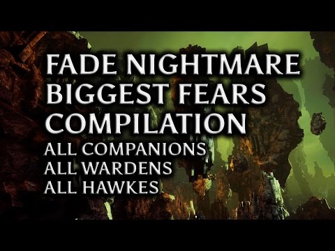 Dragon Age: Inquisition - Fade Nightmare biggest fears compilation (all companions, Wardens &Hawkes)