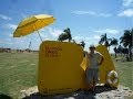 Аргентина. Пляж в Буэнос-Айресе. Argentina - Beach in Buenos Aires. 